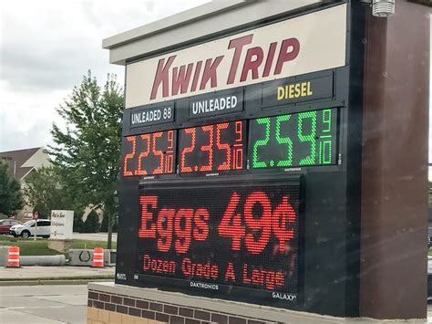 <strong>Kwik Trip</strong> 59. . Gas prices kwik trip near me